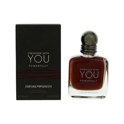 Giorgio Armani Emporio Armani Stronger With You Powerfully Eau De Parfum Spray for Men, 1.6 oz