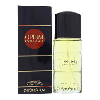 Yves Saint Laurent Opium Eau De Toilette Spray for Men, 3.3 oz