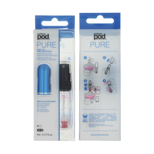 Travalo Perfume Pod Pure Blue Refillable Spray
