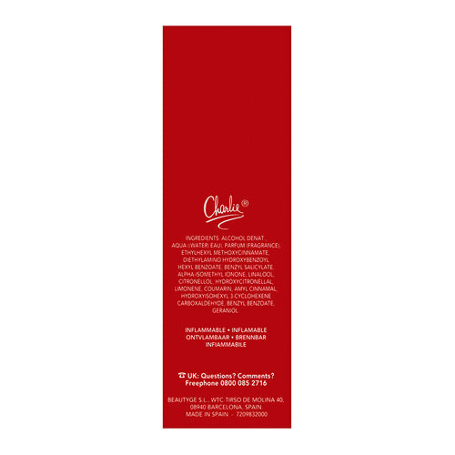 Revlon Charlie Red Eau De Toilette Spray for Women, 3.4 oz