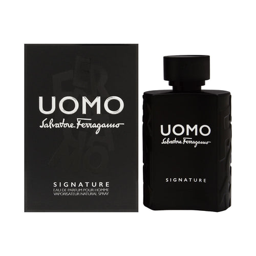 Salvatore Ferragamo Uomo Signature Eau De Parfum Spray for Men, 3.4 oz