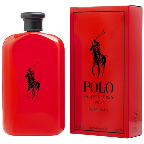 Ralph Lauren Polo Red Eau De Toilette Spray for Men, 6.7 oz