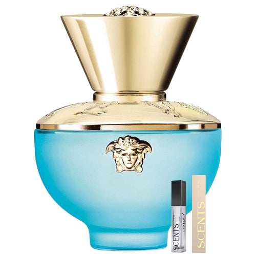 Versace Dylan Turquoise Eau De Toilette Spray for Women, 3.4 oz