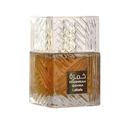 Lattafa Khamrah Qahwa Eau De Parfum Spray for Men, 3.4 oz