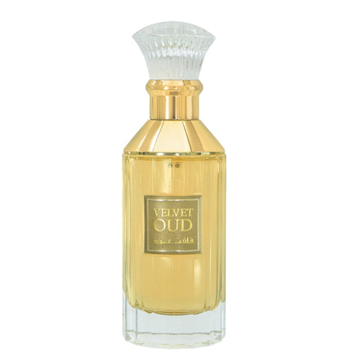 Lattafa Velvet Oud Eau De Parfum Spray for Men, 3.4 oz