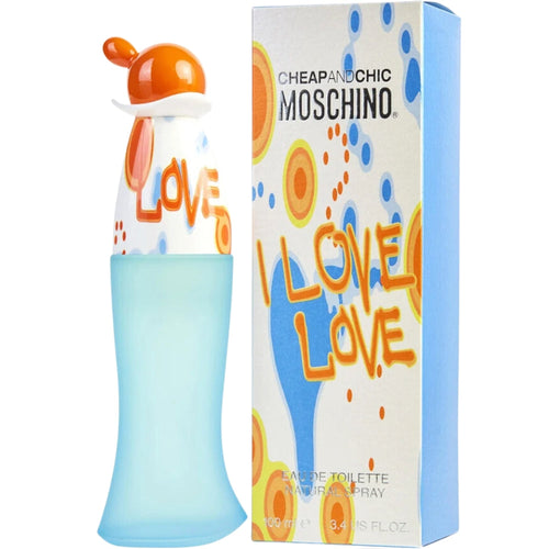 Moschino I Love Love Eau De Toilette Spray for Women, 3.4 oz
