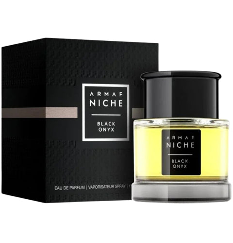 Armaf Niche Black Onyx Eau De Parfum Spray for Men, 3 oz