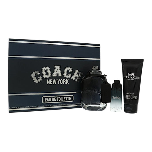 Coach New York 3-Piece Gift Set for Men