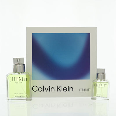 Calvin Klein Eternity 2 Piece Set For Men: 3.3 Oz Eau De Toilette Spray, 1 Oz Eau De Toilette Spray
