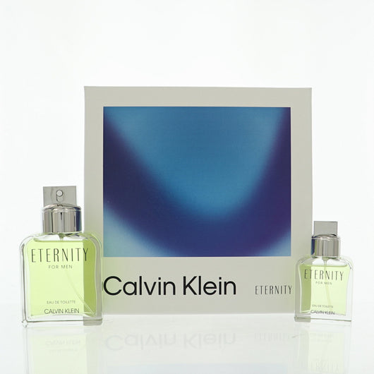 Calvin Klein Eternity 2 Piece Set For Men: 3.3 Oz Eau De Toilette Spray, 1 Oz Eau De Toilette Spray