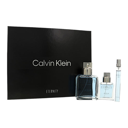 Calvin Klein Eternity 3Pc Gift Set- 3.3Oz Edt Spray, 1Oz Edt Spray,0.33Oz Edt Spray Oz