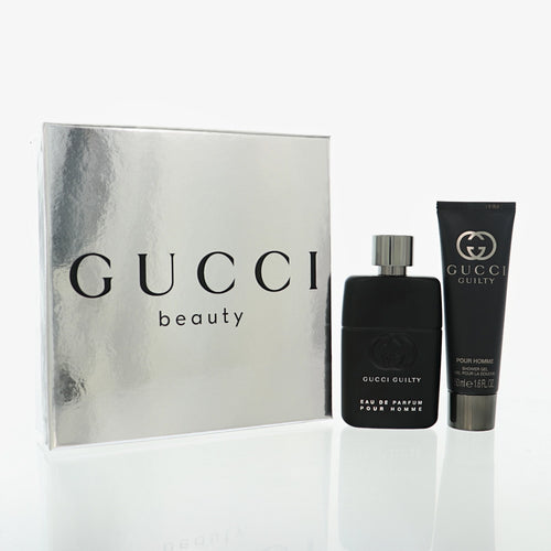 Gucci Guilty 2 Piece Gift Set For Men - 1.6 Oz Parfum, 1.7 Oz  Shower Gel
