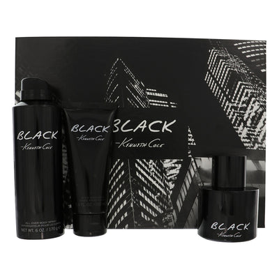 Kenneth Cole Black 3-Piece Gift Set for Men