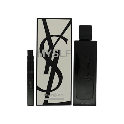 Yves Saint Laurent Myslf 2 Piece Set For Men: 3.3 Oz Eau De Parfum Spray, 0.33 Oz Eau De Parfum Spray