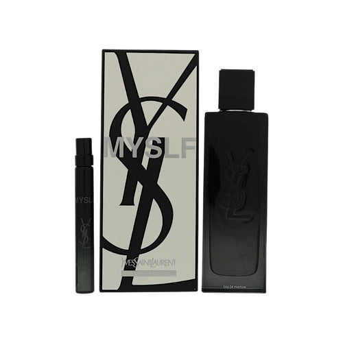 Yves Saint Laurent Myslf 2 Piece Set For Men: 3.3 Oz Eau De Parfum Spray, 0.33 Oz Eau De Parfum Spray