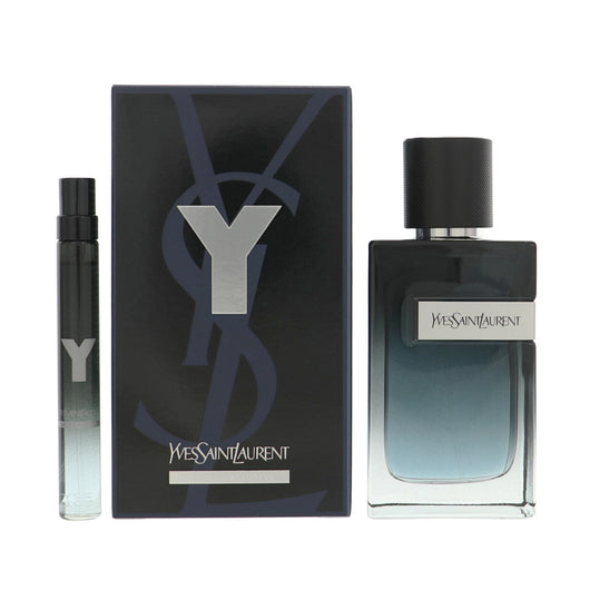 Y 2 Piece Set For Men: 3.3 Oz Eau De Parfum Spray, 0.33 Oz Eau De Parfum Spray