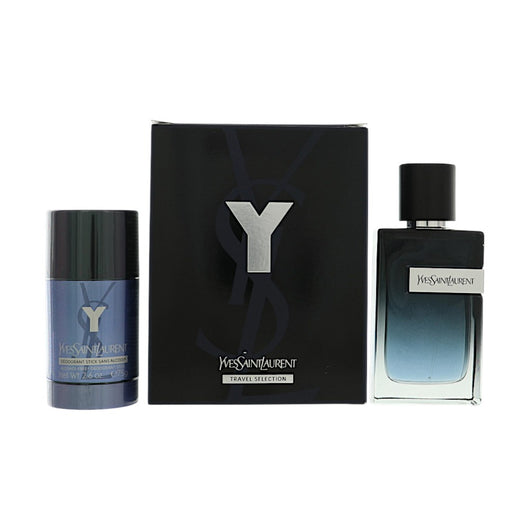 Y 2 Piece Set For Men: 3.3 Oz Eau De Parfum Spray, 2.6 Oz Stick Deodorant