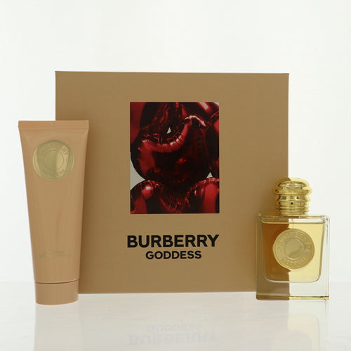 Burberry Goddess 2 Piece Set For Women: 1.6 Oz Eau De Parfum Spray, 2.5 Oz Body Lotion