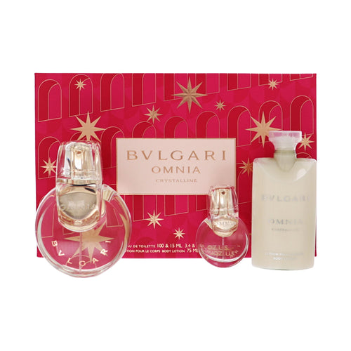 Bvlgari Omnia Crystalline 3-Piece Gift Set for Women