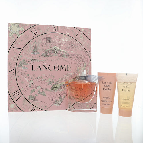 Lancome La Vie Est Belle 3 Piece Gift Set For Women - 1.7Oz  Eau De Parfum, 1.7Oz Body Lotion, 1.7Oz  Shower Gel