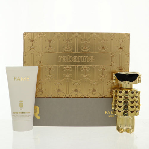 Paco Rabanne Fame Intense 2 Piece Set For Women: 1.7 Oz Eau De Parfum Spray, 2.5 Oz Body Lotion