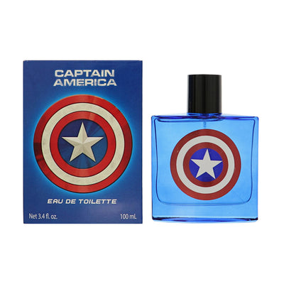Marvel Captain America Eau De Toilette Spray, 3.4 oz
