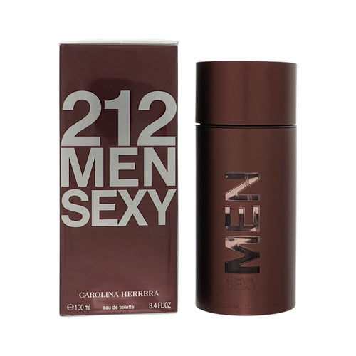 Carolina Herrera 212 Sexy Eau De Toilette Spray for Men, 3.4 oz
