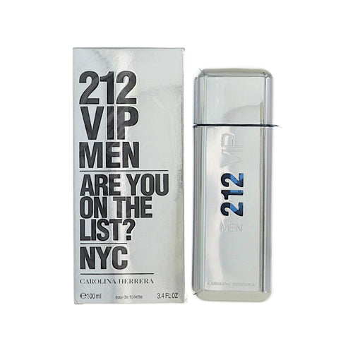 Carolina Herrera 212 Vip Eau De Toilette Spray for Men, 3.4 oz