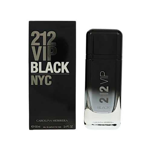 Carolina Herrera 212 Vip Black Eau De Parfum Spray for Men, 3.4 oz