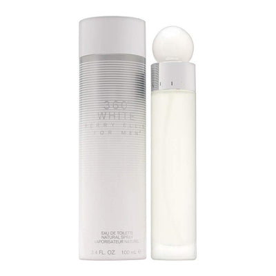 Perry Ellis 360 White Eau De Toilette Spray for Men, 3.4 oz