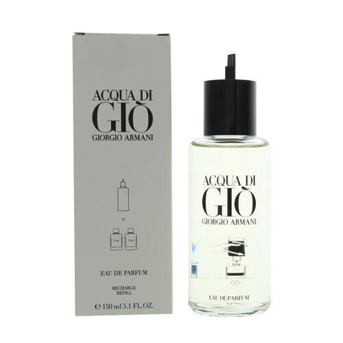 Giorgio Armani Acqua Di Gio Eau De Parfum Recharge Refill for Men, 5.1 oz