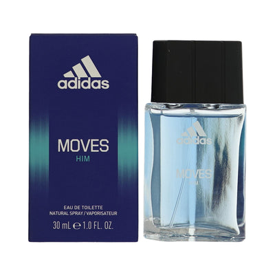 Adidas Moves Eau De Toilette Spray for Men, 1 oz