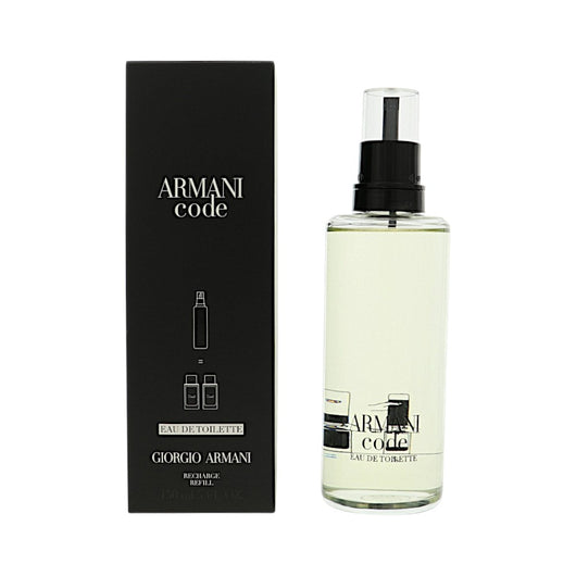 Giorgio Armani Armani Code Eau De Toilette Refill for Men, 5 oz