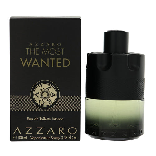 Azzaro The Most Wanted Intense Eau De Toilette Spray for Men, 3.38 oz
