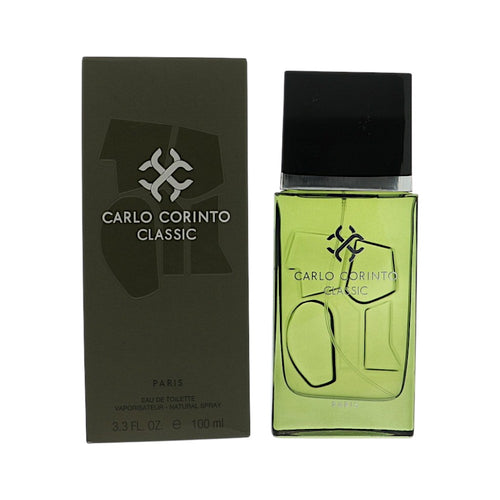 Carlo Corinto Eau De Toilette Spray for Men, 3.3 oz