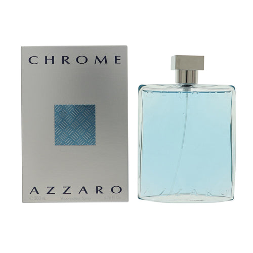 Azzaro Chrome Eau De Toilette Spray for Men, 6.76 oz