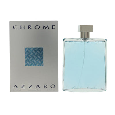 Azzaro Chrome Eau De Toilette Spray for Men, 6.76 oz
