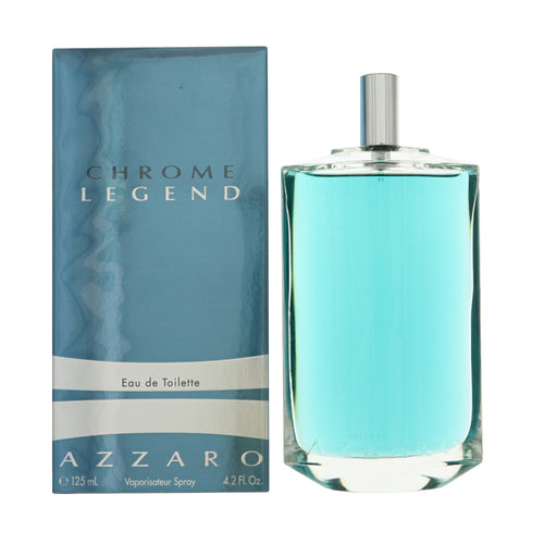Azzaro Chrome Legend Eau De Toilette Spray for Men, 4.2 oz