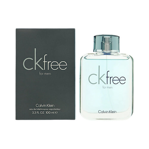 Calvin Klein CK Free Eau De Toilette Spray for Men, 3.3 oz