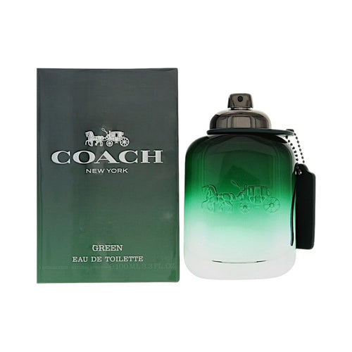 Coach Green Eau De Toilette Spray for Men, 3.3 oz