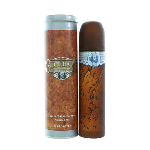 Cuba Blue Eau De Toilette Spray for Men, 3.3 oz