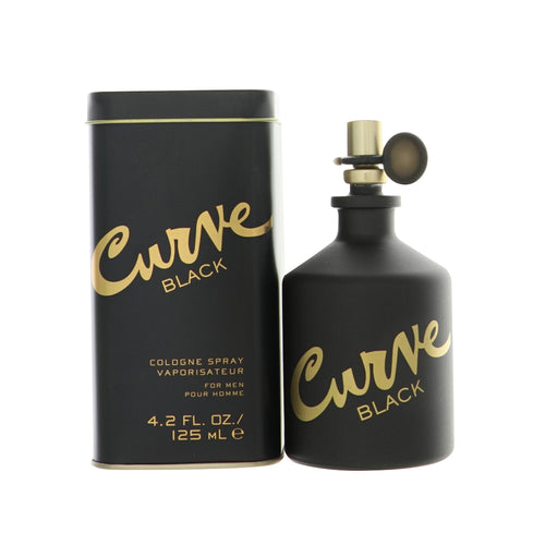 Liz Claiborne Curve Black Eau De Cologne Spray for Men, 4.2 oz
