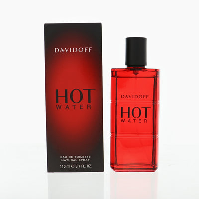 Davidoff Hot Water Eau De Toilette Spray for Men, 3.7 oz