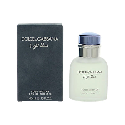 Dolce & Gabbana Light Blue Eau De Toilette Spray for Men, 1.3 oz