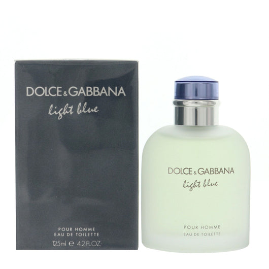 Dolce & Gabbana Light Blue Eau De Toilette Spray for Men, 4.2 oz