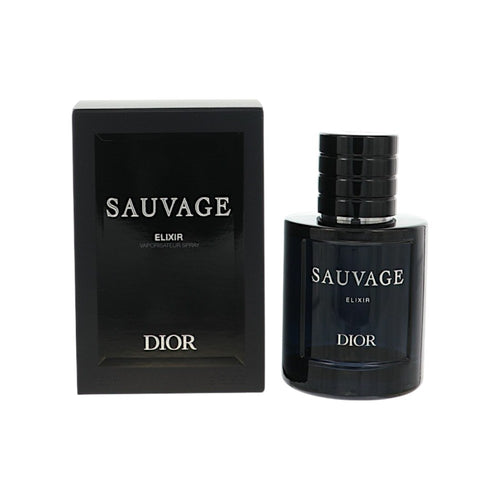 Christian Dior Sauvage Elixir Eau De Parfum Spray for Men, 2 oz