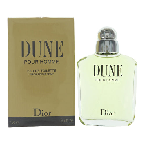 Christian Dior Dune Pour Homme Eau De Toilette Spray for Men, 3.4 oz