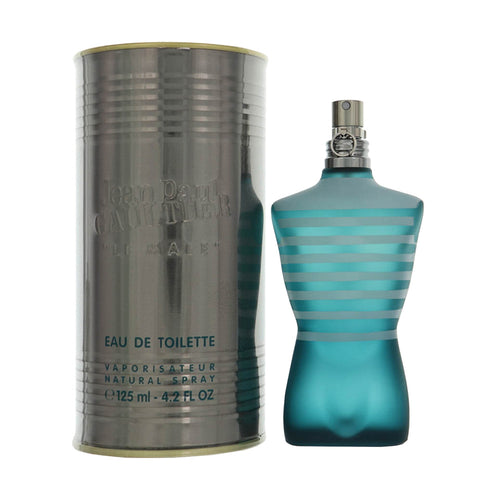Jean Paul Gaultier Le Male Eau De Toilette Spray for Men, 4.2 oz