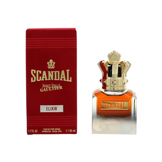 Jean Paul Gaultier Scandal Elixir Parfum Spray for Men, 1.7 oz