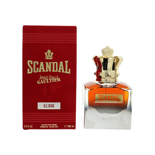 Jean Paul Gaultier Scandal Elixir Parfum Spray for Men, 3.4 oz